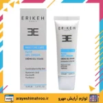 ژل کرم مرطوب کننده اریکه مناسب پوست چرب و مختلط