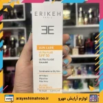 فلوئید ضد آفتاب بی‌رنگ اریکه مخصوص پوست چرب و مختلط SPF50