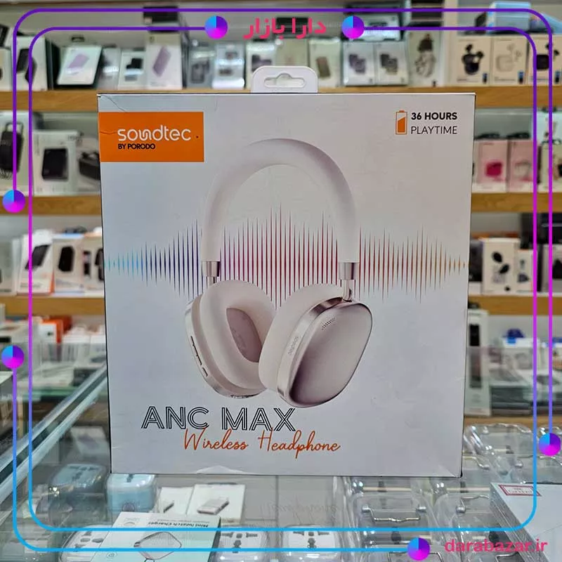 هدفون بیسیم پرودو مدل PD-STWLEP023-GD ANC Max