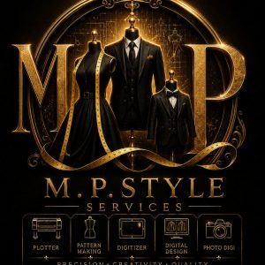 خدمات الگوسازی و دیجیتایزر پوشاک | پلات، برش و دوخت M.P.STYLE