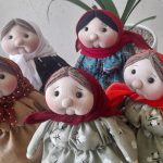 عروسک دست‌ساز  | سفارش عروسک مادربزرگ، پدربزرگ و ببعی