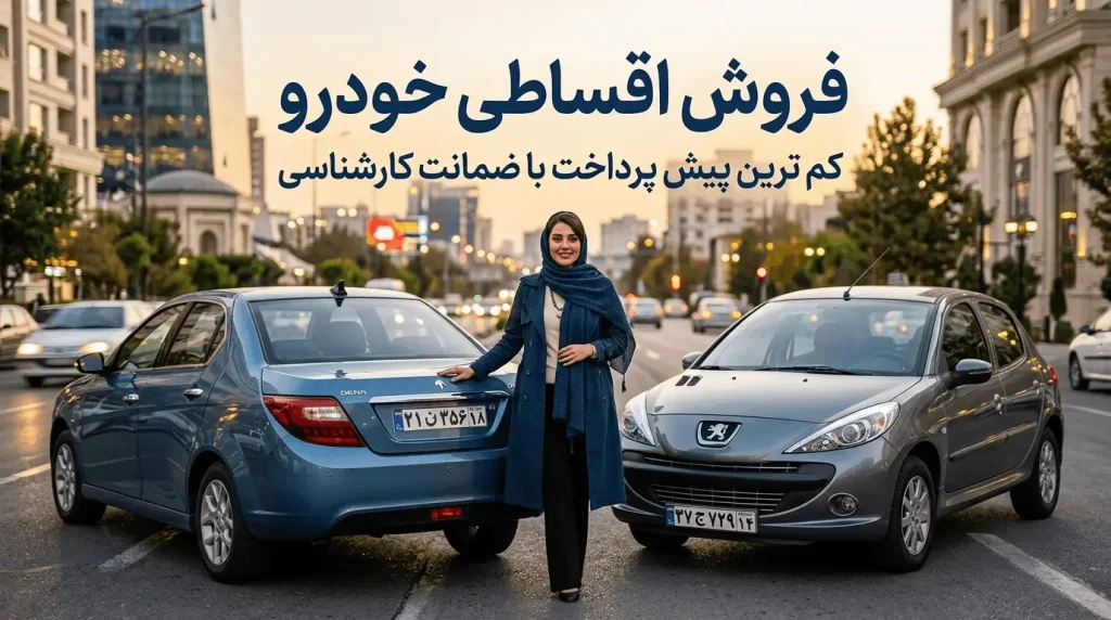 خرید اقساطی خودروهای مدل ۱۳۹۰ به بالا با خودروشاپ
